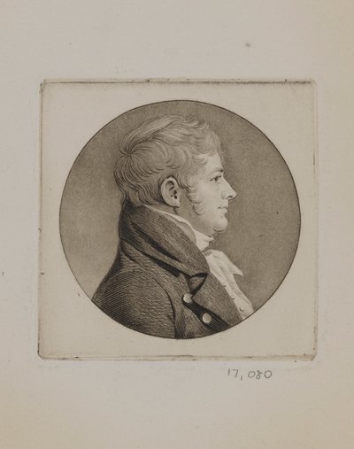 Soudce Joseph Hopper Nicholson od Charles Balthazar Julien Févret de Saint Mémin