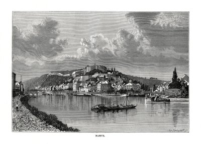 Namur, Belgie, 1879 od Charles Barbant
