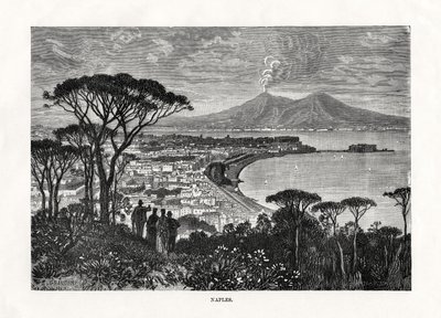 Neapol, Itálie, 1879 od Charles Barbant