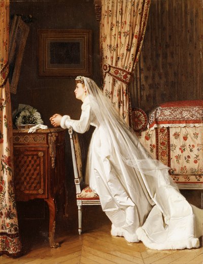Nevěsta, od Charles Baugniet