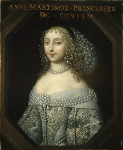 Anne Marie Martinozzi 1637-1672, princezna z Conti, asi 1665. od Charles Beaubrun