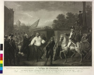 Francouzský král Ludvík XVI. od Charles Benazech