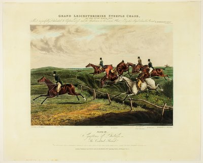 Příznaky tísně, z Velké steeplechase nad Leicestershirem od Charles Bentley