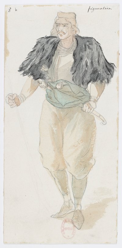 Holmès - Černá hora - kostýmy Charles Bianchini - 08b. Figuration od Charles Bianchini