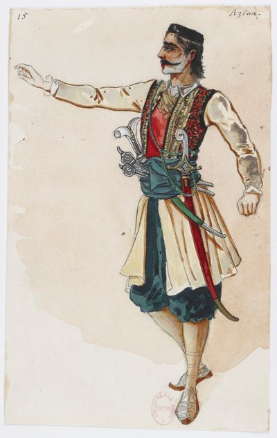 Holmès - Černá hora - kostýmy Charles Bianchini - 15. Azlar od Charles Bianchini