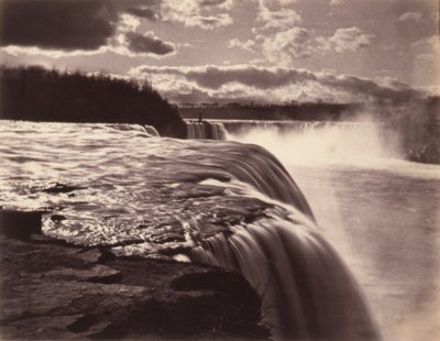 Niagarské vodopády z americké strany od Charles Bierstadt