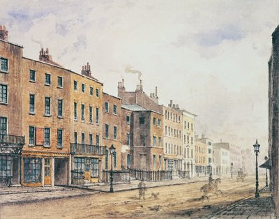 Pohled na Marylebone High Street, 1848 od Charles Bigot