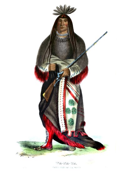 Wanata („Nabíječ“), Velký náčelník Siouxů od Charles Bird King
