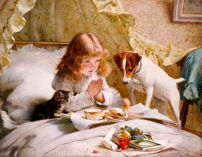 Napětí, 1894 od Charles Burton Barber