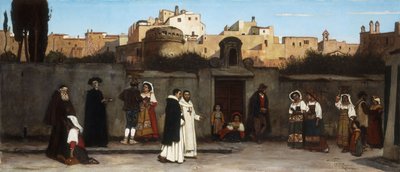 Roman Street Scéna, 1872 od Charles Caryl Coleman