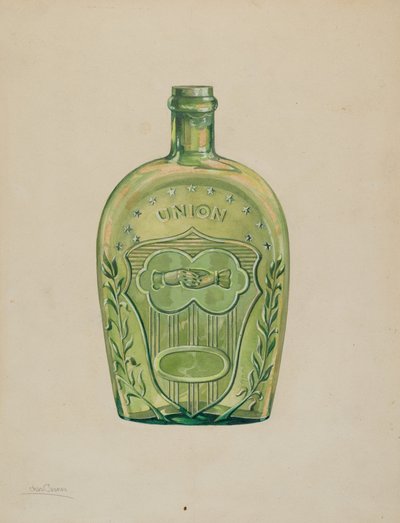 Láhev na alkohol od Charles Caseau