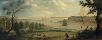 Cestovatel odpočívá v areálu Broke Hall, Suffolk od Charles Catton