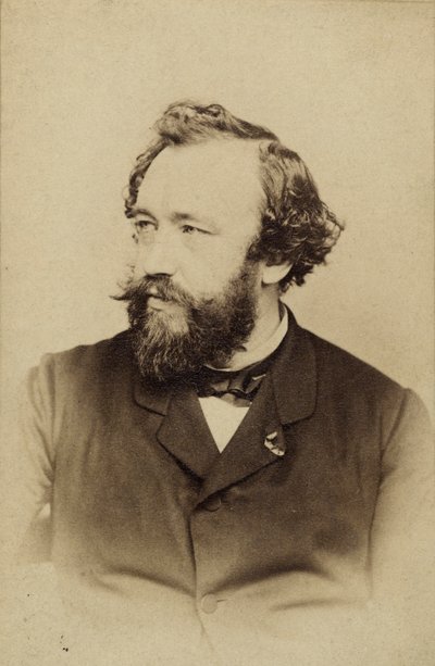 Portrét Adolphe Sax 1814-1894, cca 1860. od Charles Clarkington