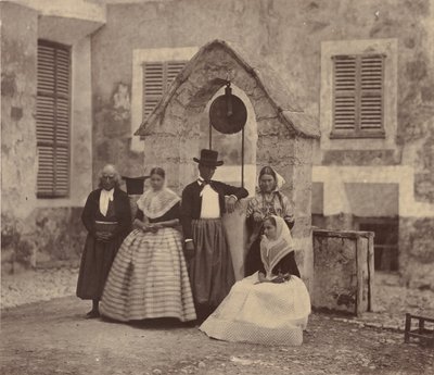 Baleárské ostrovy, Vesničané z Palmy a okolí, 1860. od Charles Clifford