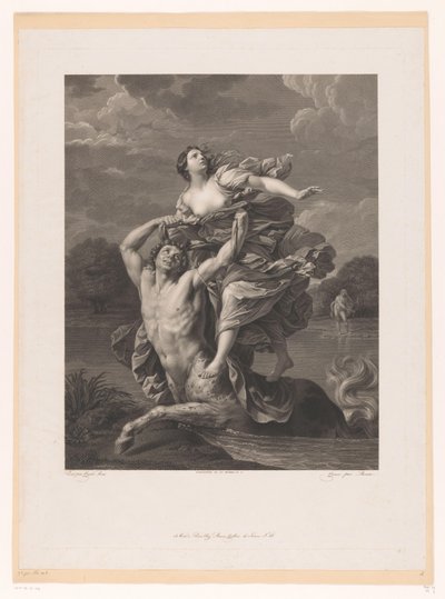 Únos Deianeira Nessos od Charles Clément Bervic