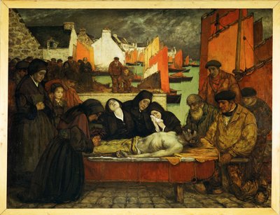 Země moře: (malba na plátně) od Charles Cottet