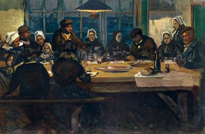 Boží pokrm, 1899. od Charles Cottet