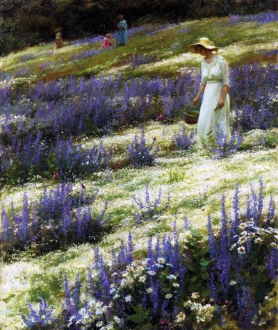 Na kopci, 1914 od Charles Courtney Curran