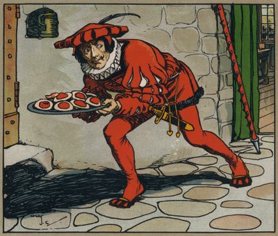 Ukradl ty koláče (barva litho) od Charles Crombie