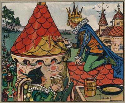 Síň krále Pipina (barevné lito) od Charles Crombie