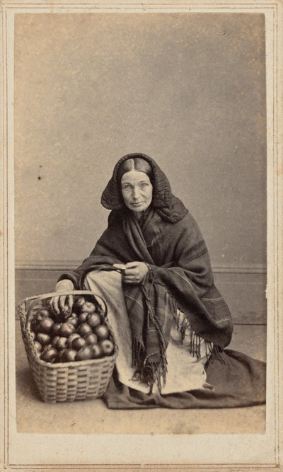 Portrét ženy, c. 1860 (foto) od Charles D. Fredricks