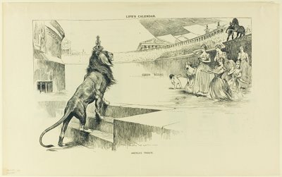 Americká pocta, od Life od Charles Dana Gibson