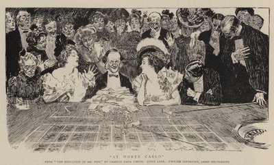 V Monte Carlu od Charles Dana Gibson