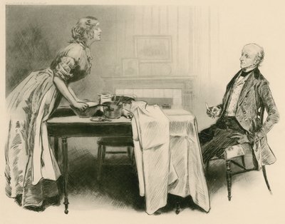 Dick Swiveller a markýza od Charles Dana Gibson