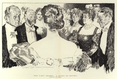 Její první sezóna, studie společnosti od Charles Dana Gibson
