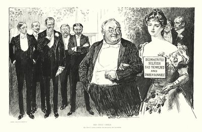 Jeho jediné dítě (litografie) od Charles Dana Gibson