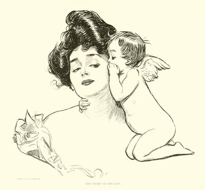 Ilustrace pro The Social Ladder od Charles Dana Gibson