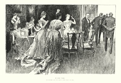 V přestupném roce (litografie) od Charles Dana Gibson