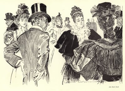 Na Bond Street od Charles Dana Gibson