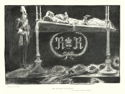 Rozhodnutí o nebi (litografie) od Charles Dana Gibson