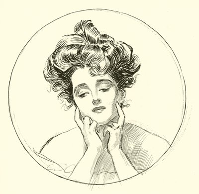 Krásná vdova od Charles Dana Gibson