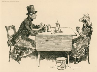 Tom Pinch a jeho sestra od Charles Dana Gibson