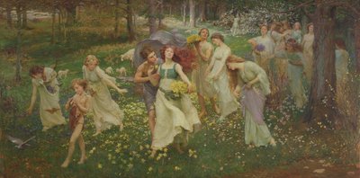 Průběh jara, 1905 od Charles Daniel Ward