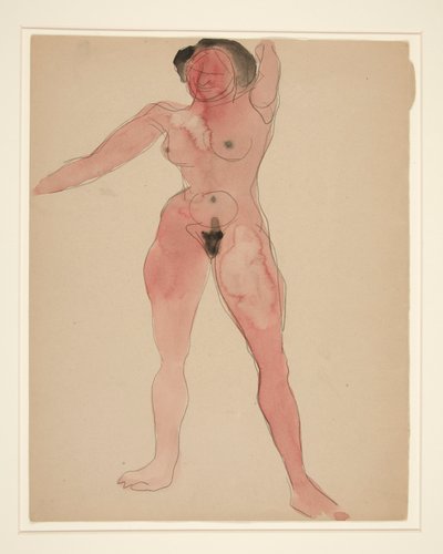 Ženský akt od Charles Demuth
