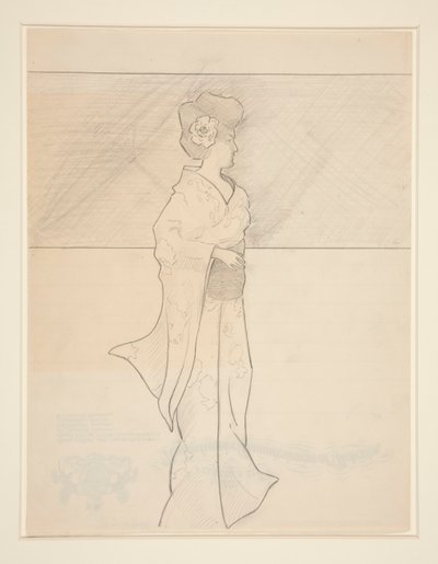 Japonská dáma od Charles Demuth