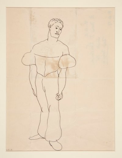 Kejklíř aneb Muž v kostýmu od Charles Demuth