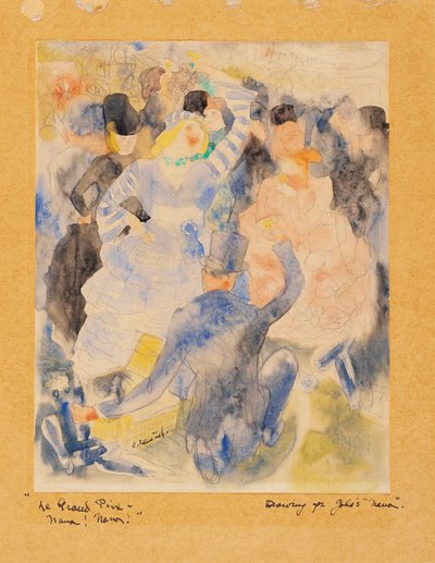 Nana na závodech od Charles Demuth