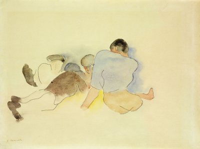 Na pláži od Charles Demuth