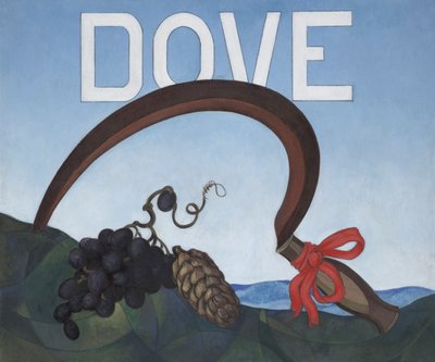 Plakátový portrét: Holubice od Charles Demuth
