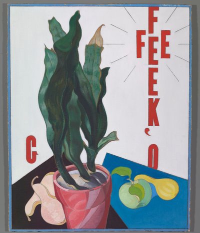 Portrét plakátu: O od Charles Demuth