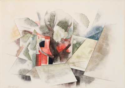 Střechy a fantazie od Charles Demuth