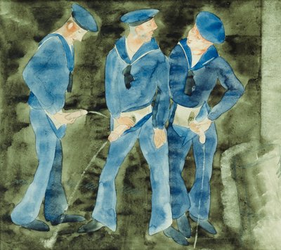 Tři námořníci od Charles Demuth