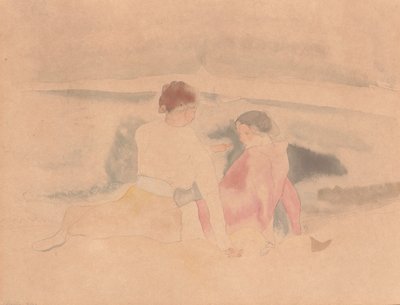 Bez názvu (Dvě ženy a lodě) od Charles Demuth