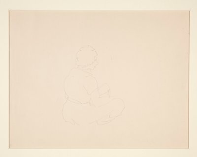 Žena sedící na pláži, pravděpodobně v provincii od Charles Demuth
