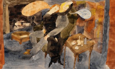 Zolas Pandora, 1918 (wc na papíře) od Charles Demuth