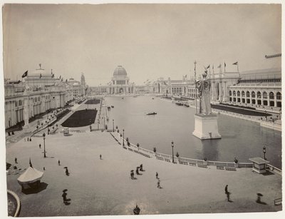 Čestný dvůr na světové kolumbijské výstavě, Chicago, 1893 od Charles Dudley Arnold